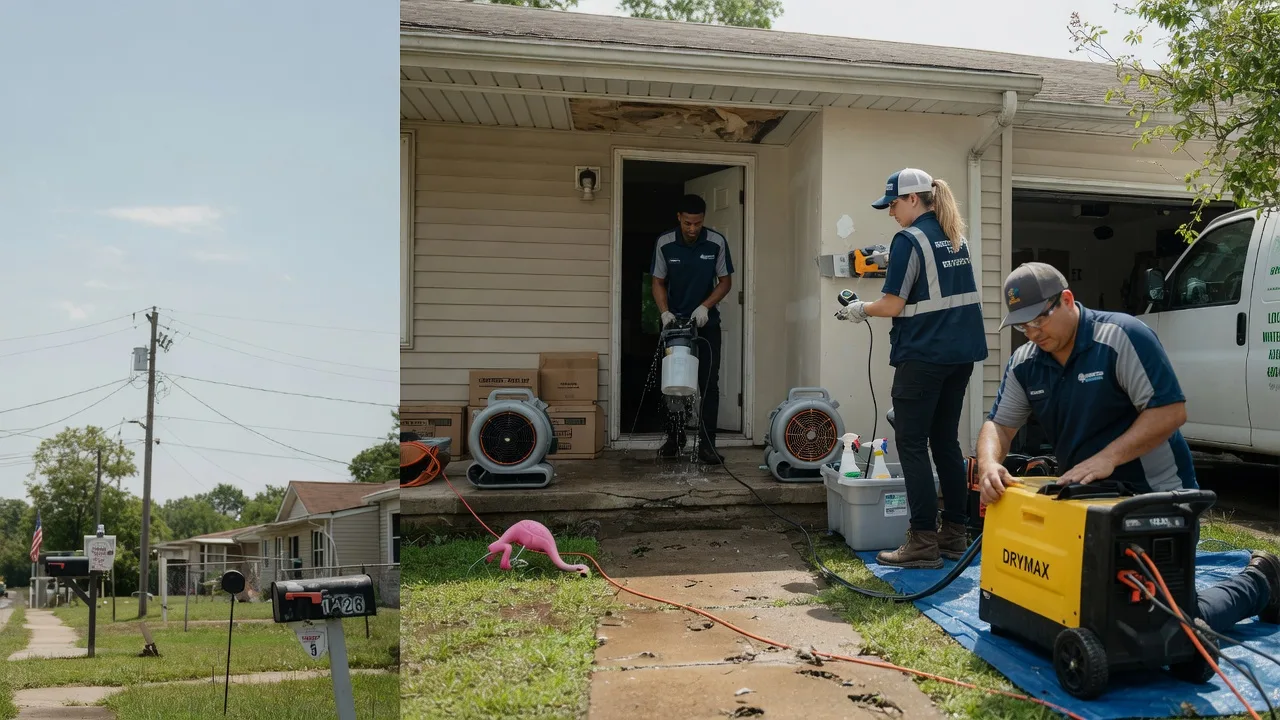 Storm Damage Water Removal in Red Bluff, CA near me